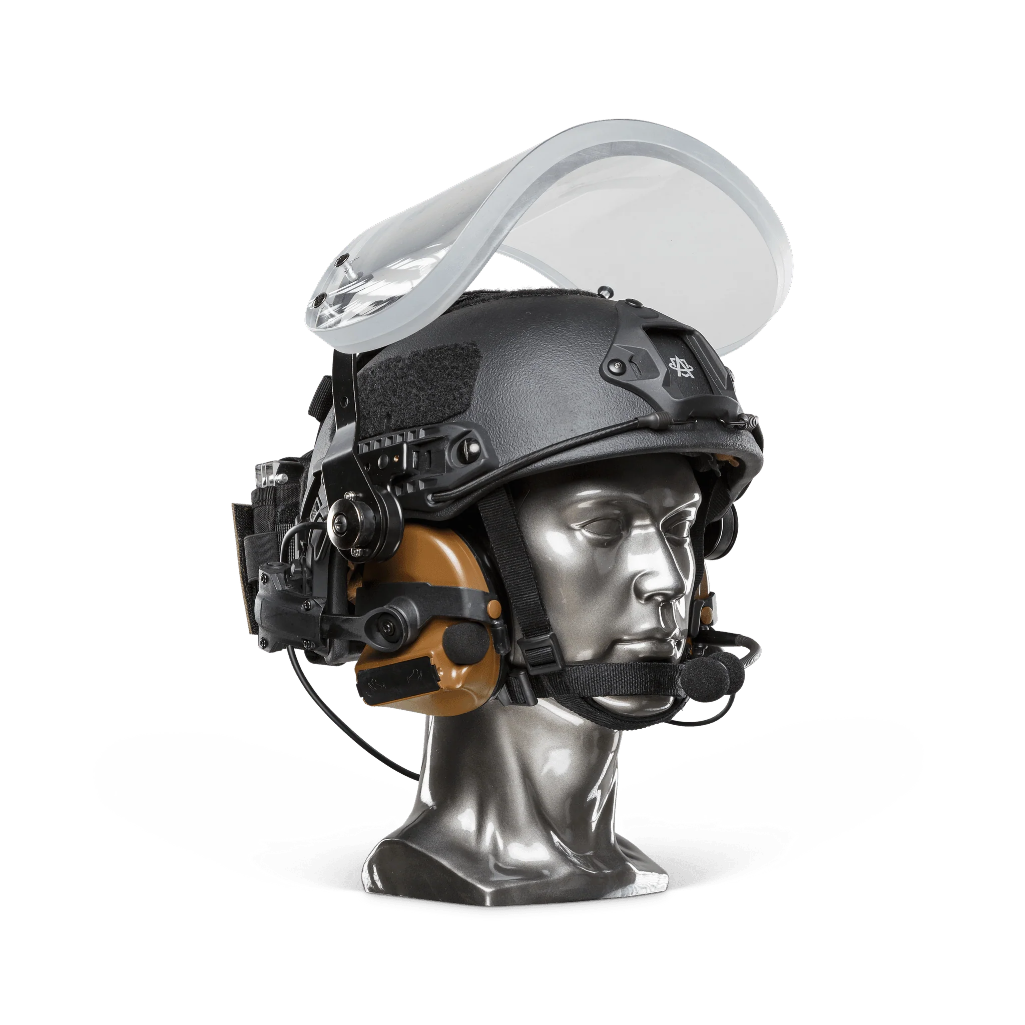 Ballistic Helmet with Face Shield | NIJ Level IIIA+ - Image 3