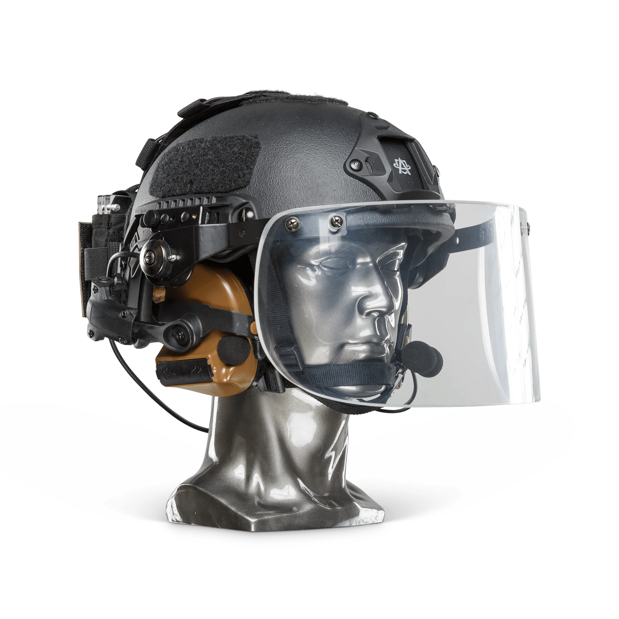 Ballistic Helmet with Face Shield | NIJ Level IIIA+ - Image 4