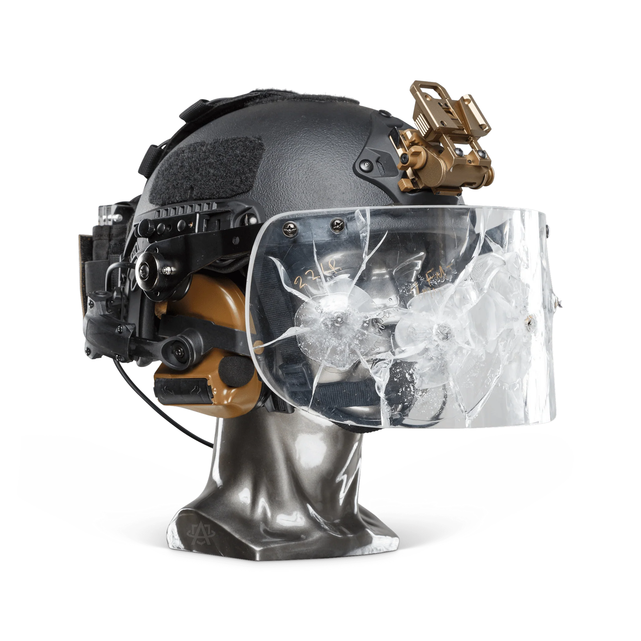 Ballistic Helmet with Face Shield | NIJ Level IIIA+ - Image 5