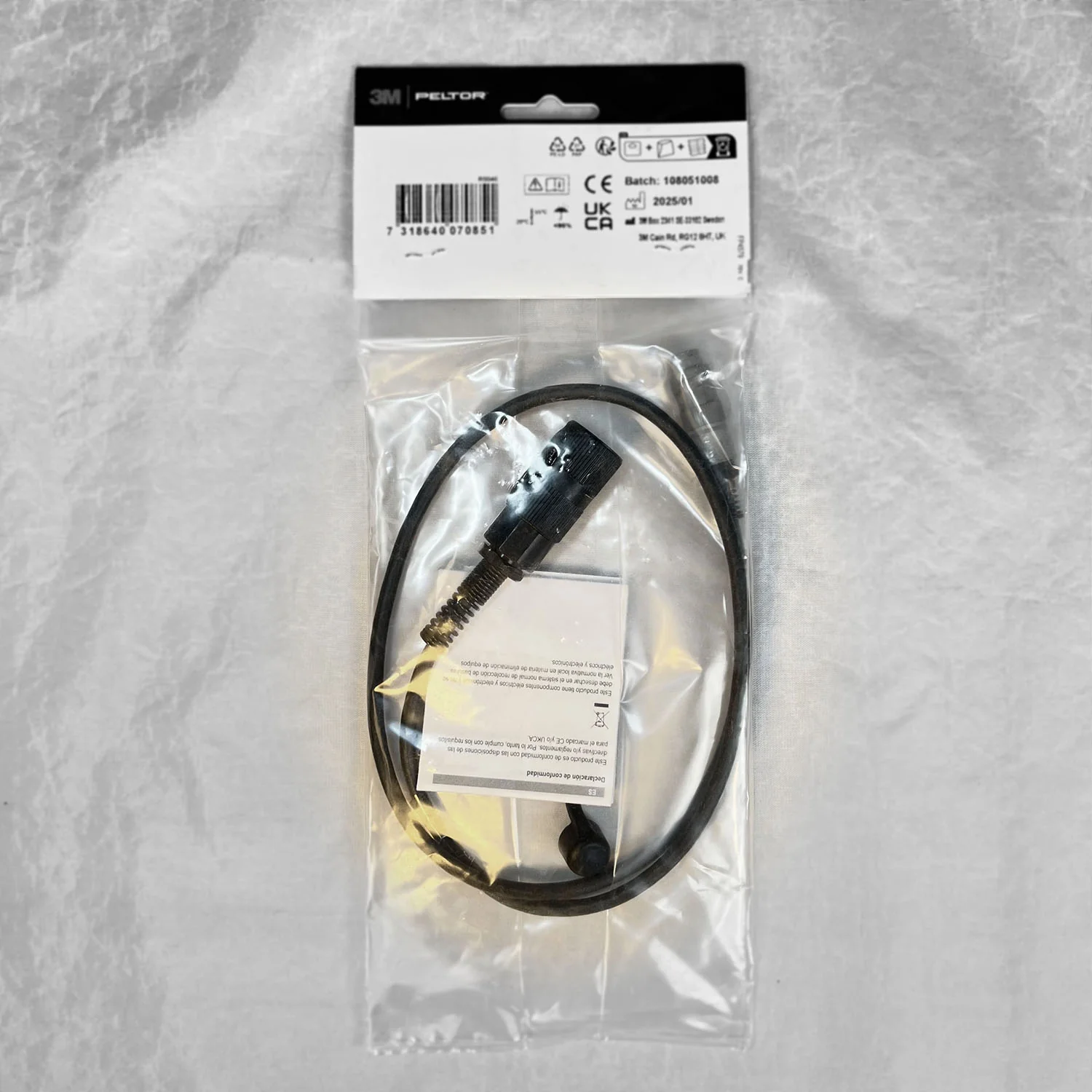 3M Peltor SCU-300 Comms Cables | For ANY Radio - Image 7