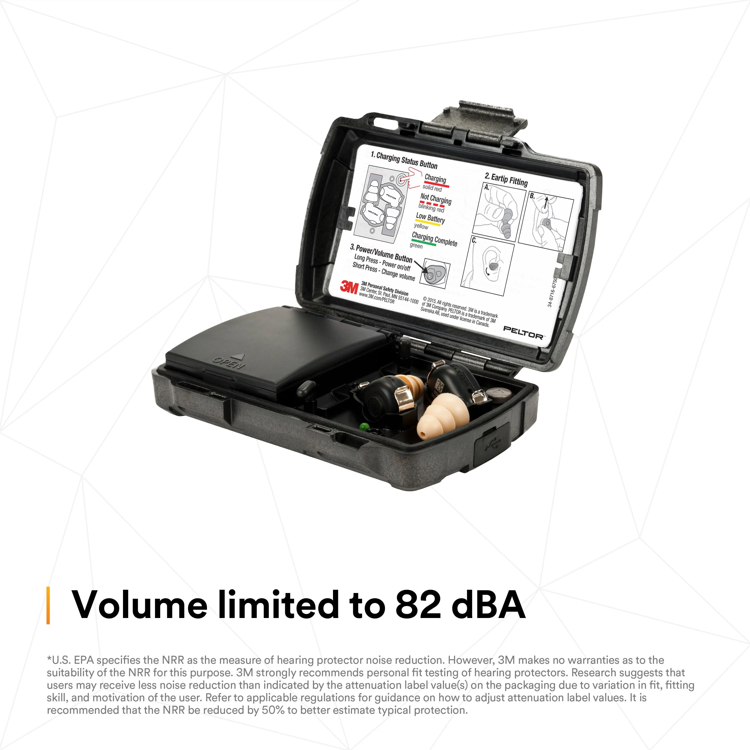 3M Peltor TEP-200 | Ear Protection and Bluetooth Capability w/ 3M Skull Screws - Image 8