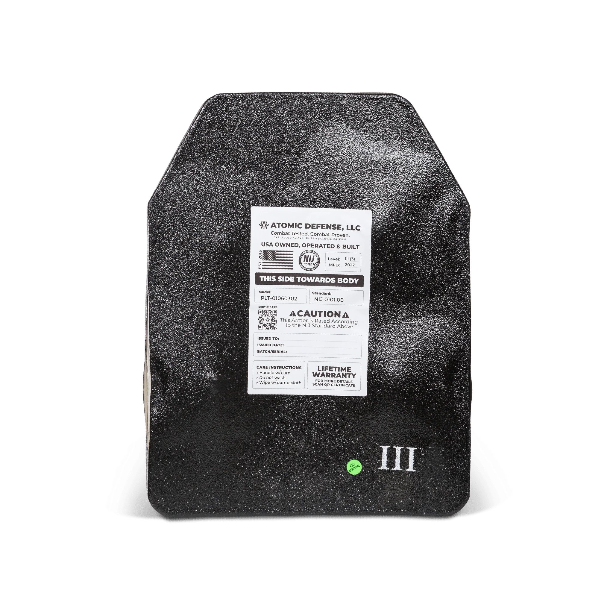 Bulletproof Backpack Insert | Level 3A, 3 and 4 Options - Image 8