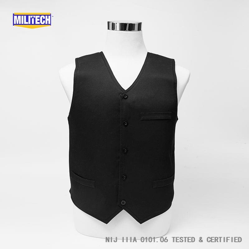 NIJ IIIA+ (3A+) and Level 2 Stabproof Bulletproof Vest - Dress Vest - Image 3