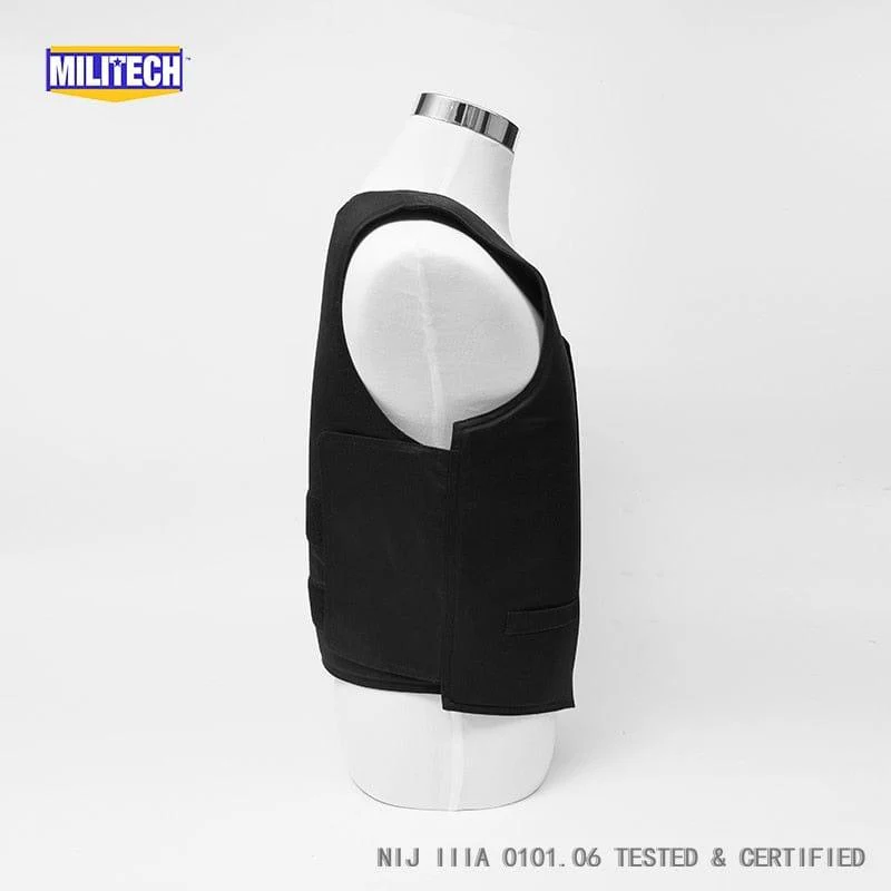 NIJ IIIA+ (3A+) and Level 2 Stabproof Bulletproof Vest - Dress Vest - Image 6