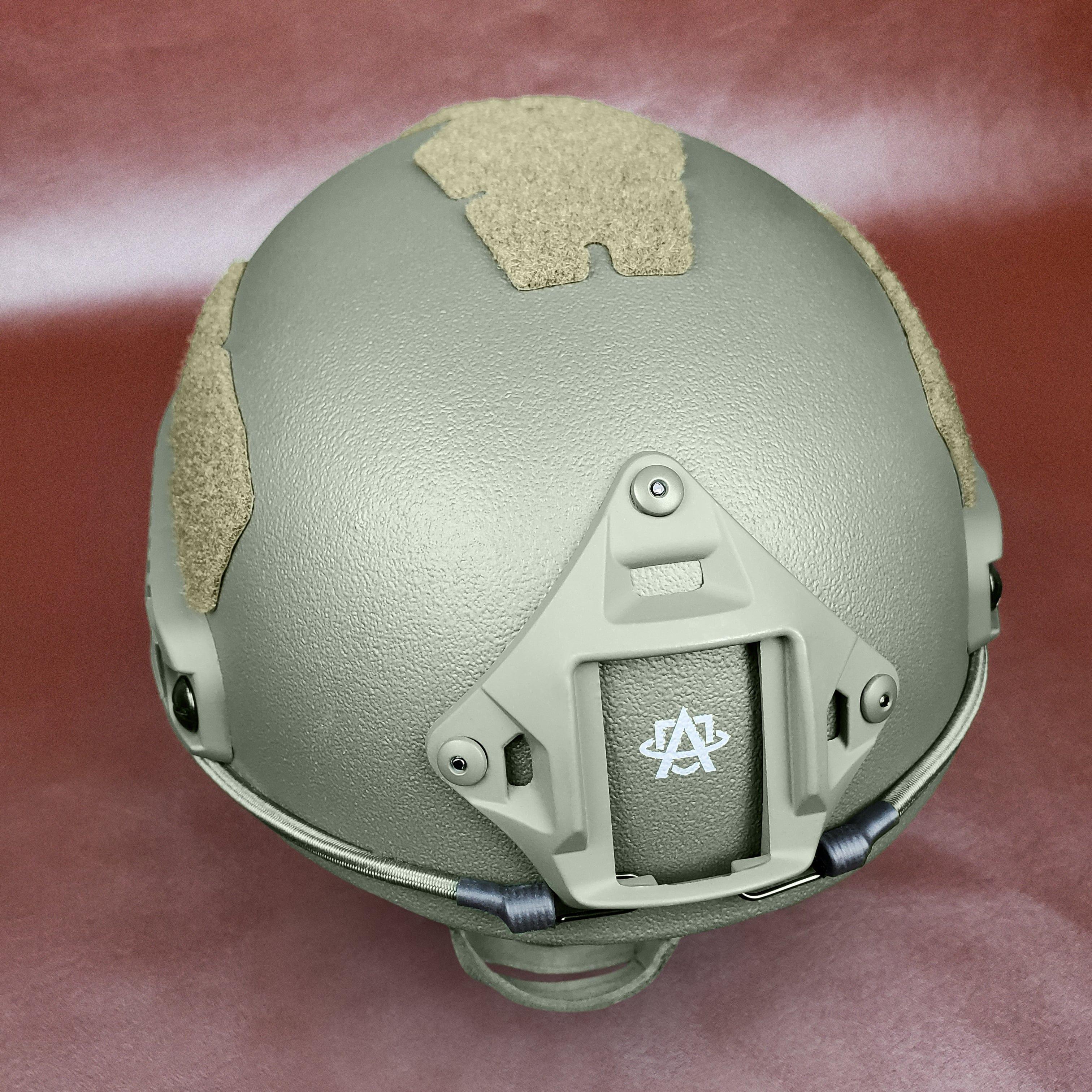 FAST High-Cut Ballistic Helmet | NIJ Level IIIA+ | Tan, Black, Green - Image 13