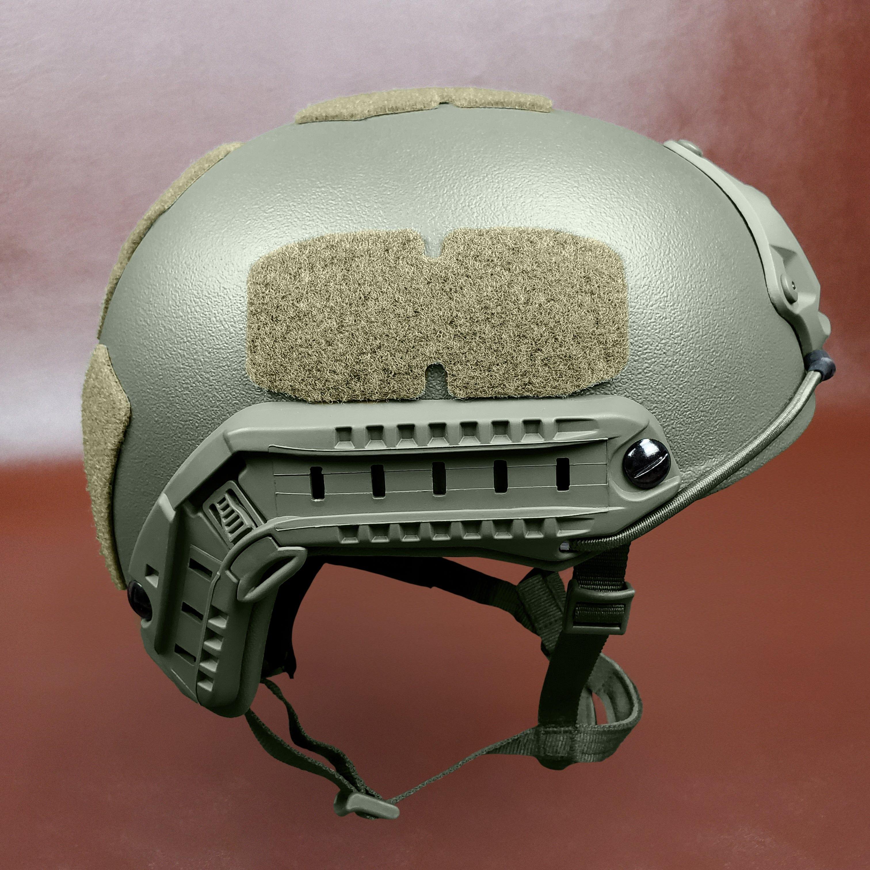 FAST High-Cut Ballistic Helmet | NIJ Level IIIA+ | Tan, Black, Green - Image 14