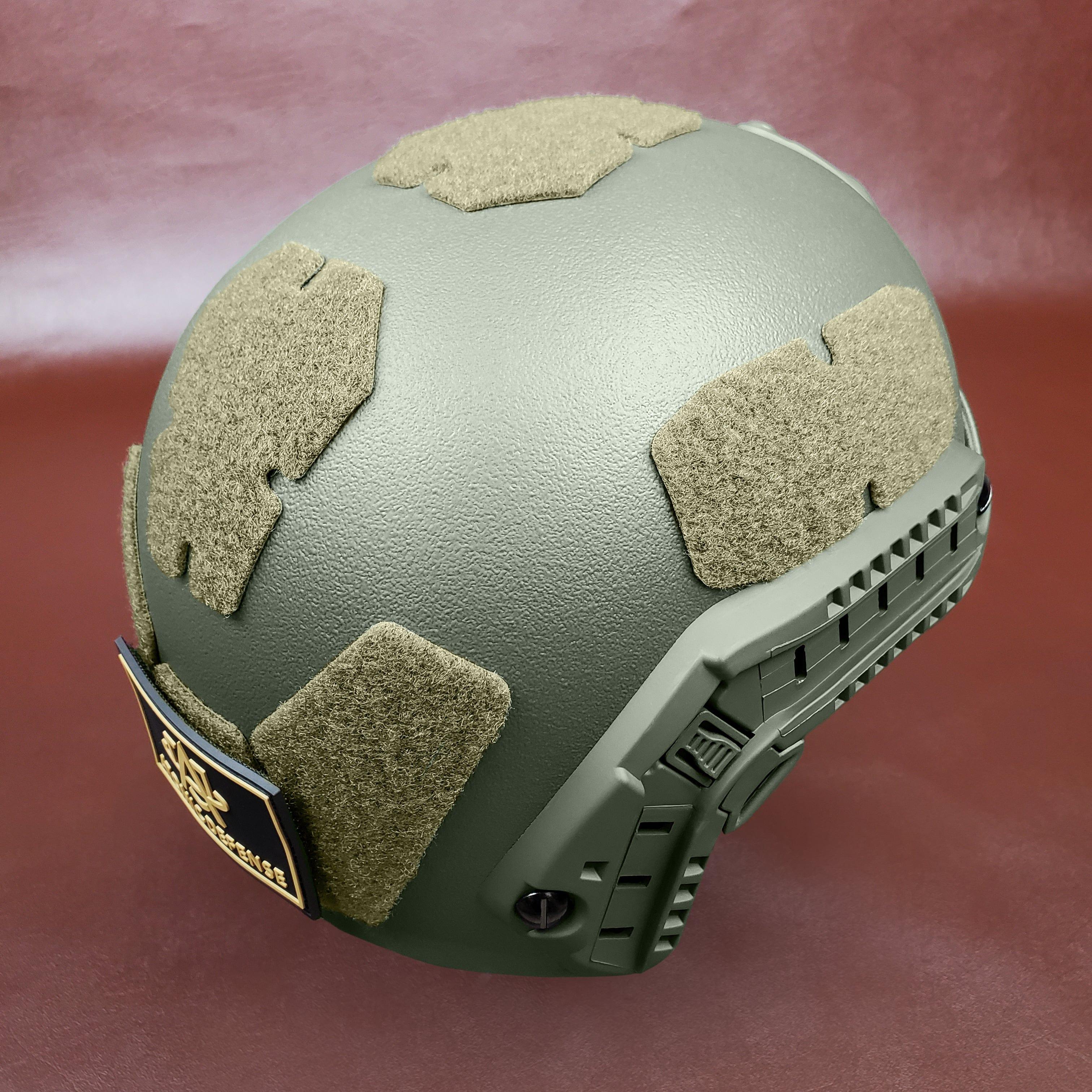 FAST High-Cut Ballistic Helmet | NIJ Level IIIA+ | Tan, Black, Green - Image 17