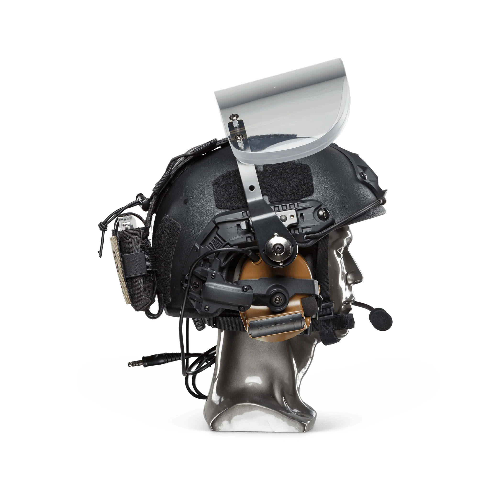 Texas IIIA+ Ballistic Face Shield | Fits All Helmets with ARC - Image 7