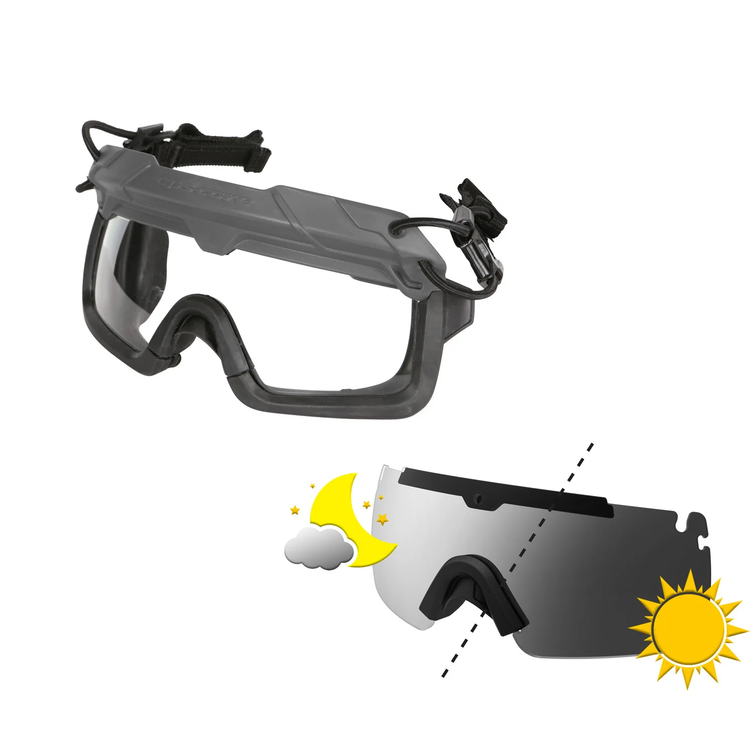Ops-Core Visor | For Day, Night & Laser Threats | NVG Ready - Image 19