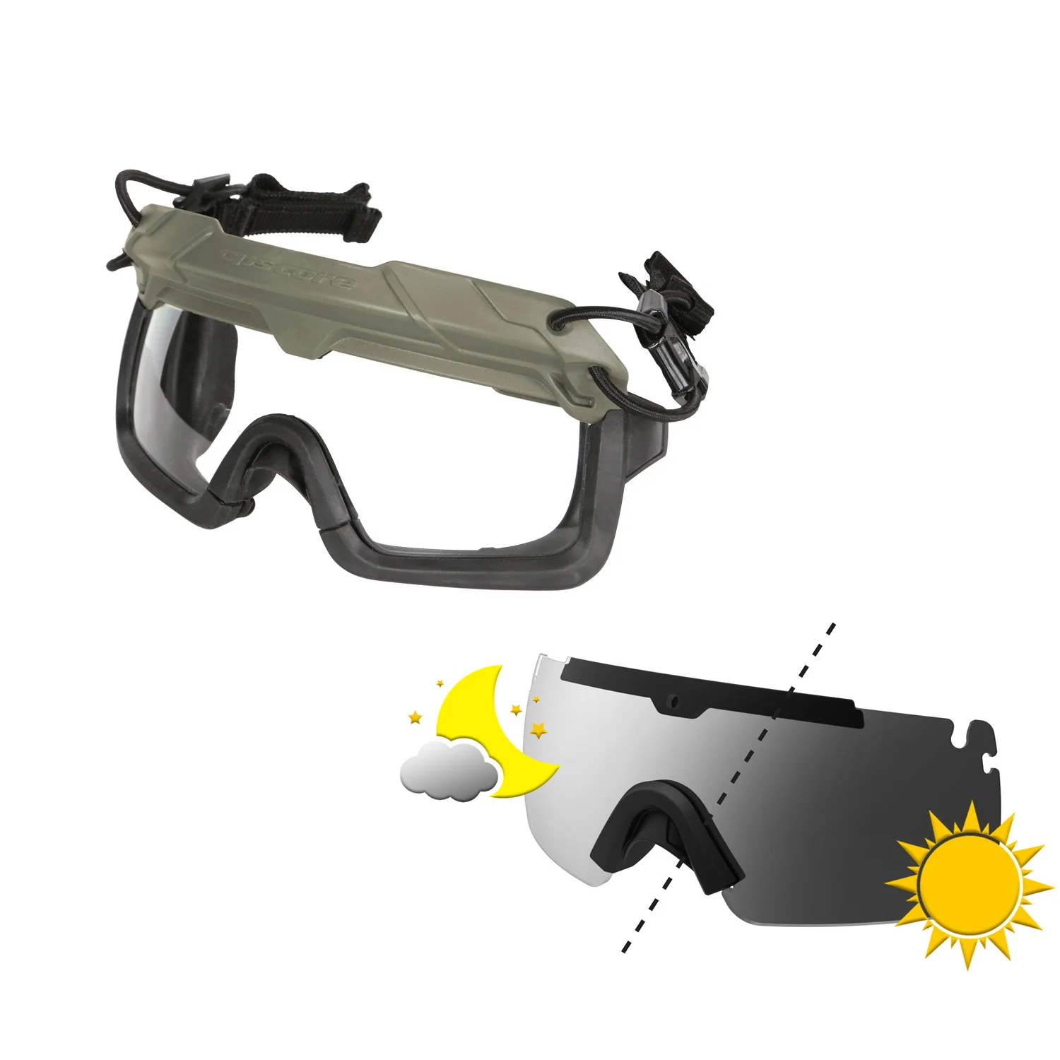 Ops-Core Visor | For Day, Night & Laser Threats | NVG Ready - Image 20