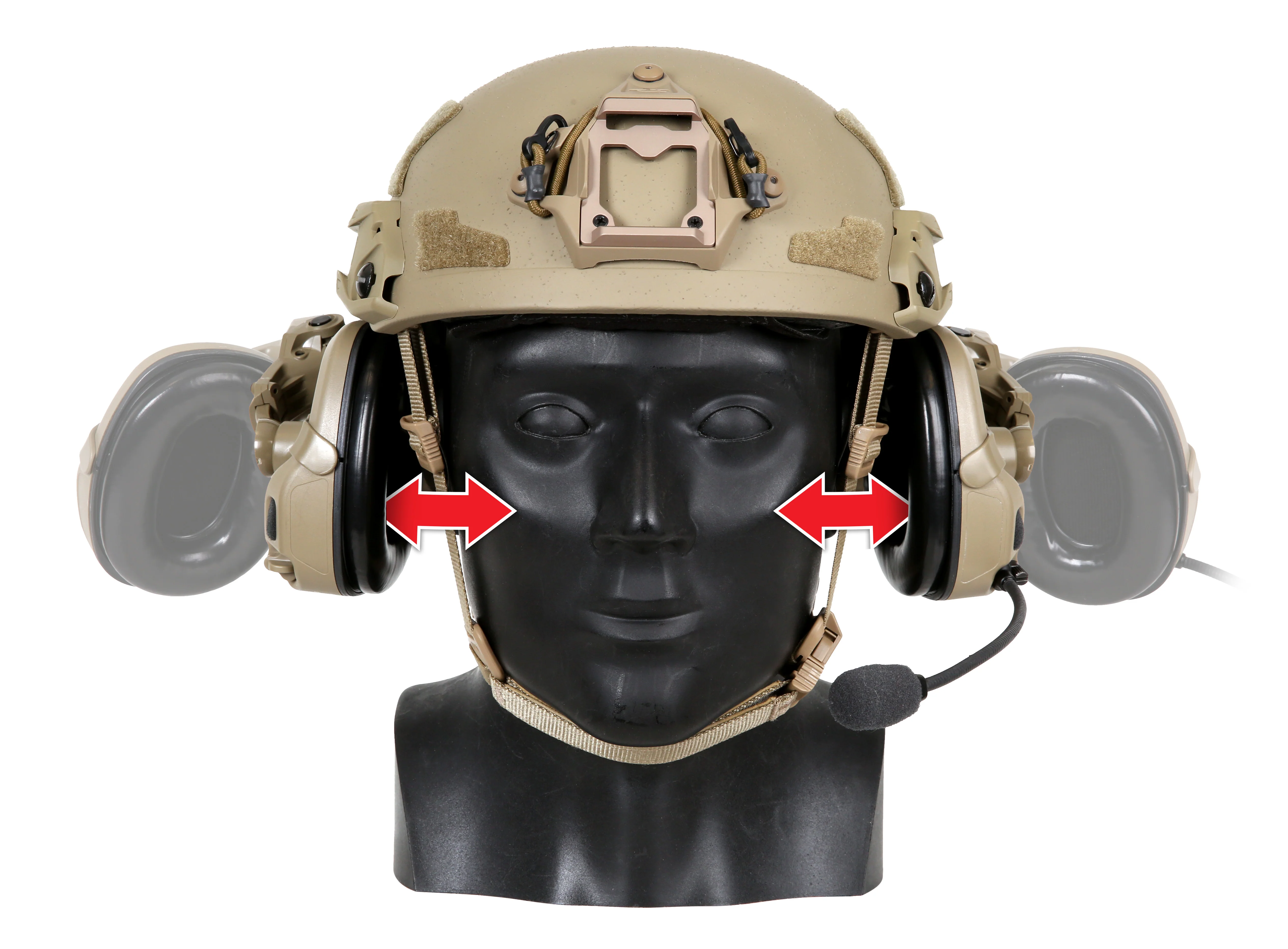 Peltor ComTac VIII | High-Clarity Radio & Instant Hearing Protection w/ Fail-Safe Backup Comms - Image 14