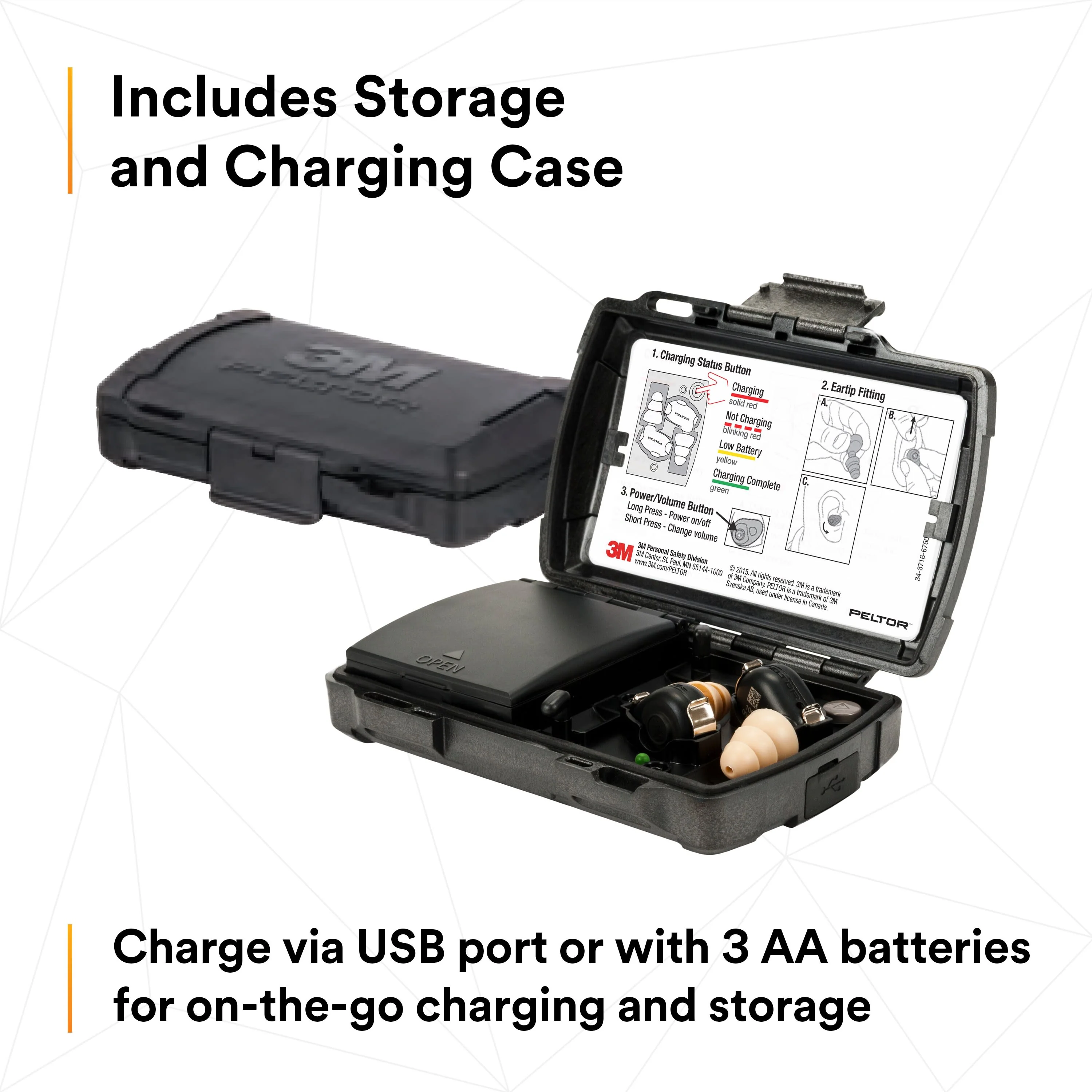 Peltor TEP-100 | Peltor Hearing Protection Tactical Earbuds - Image 10