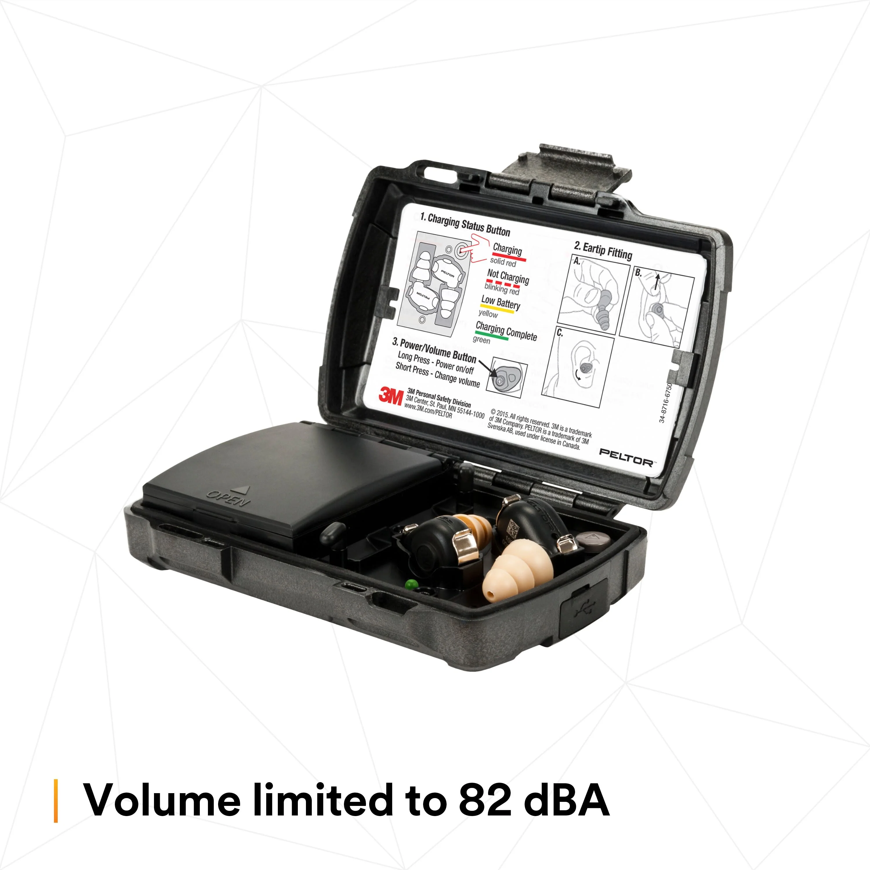 Peltor TEP-100 | Peltor Hearing Protection Tactical Earbuds - Image 8