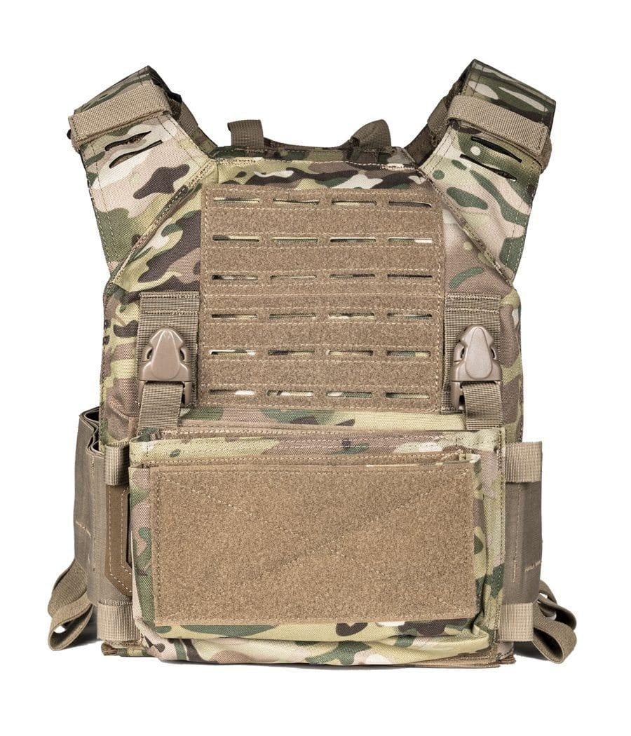 QRF Low Visibility Minimalist Plate Carrier with Armor Plates - Image 7