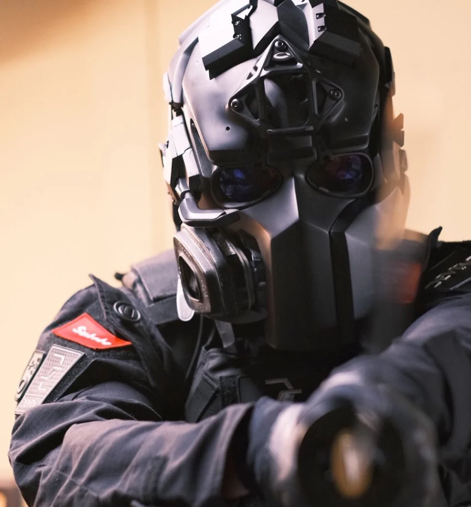 Ronin Respirator | Ballistic Full Face Mask | Devtac | HUD Available - Image 4