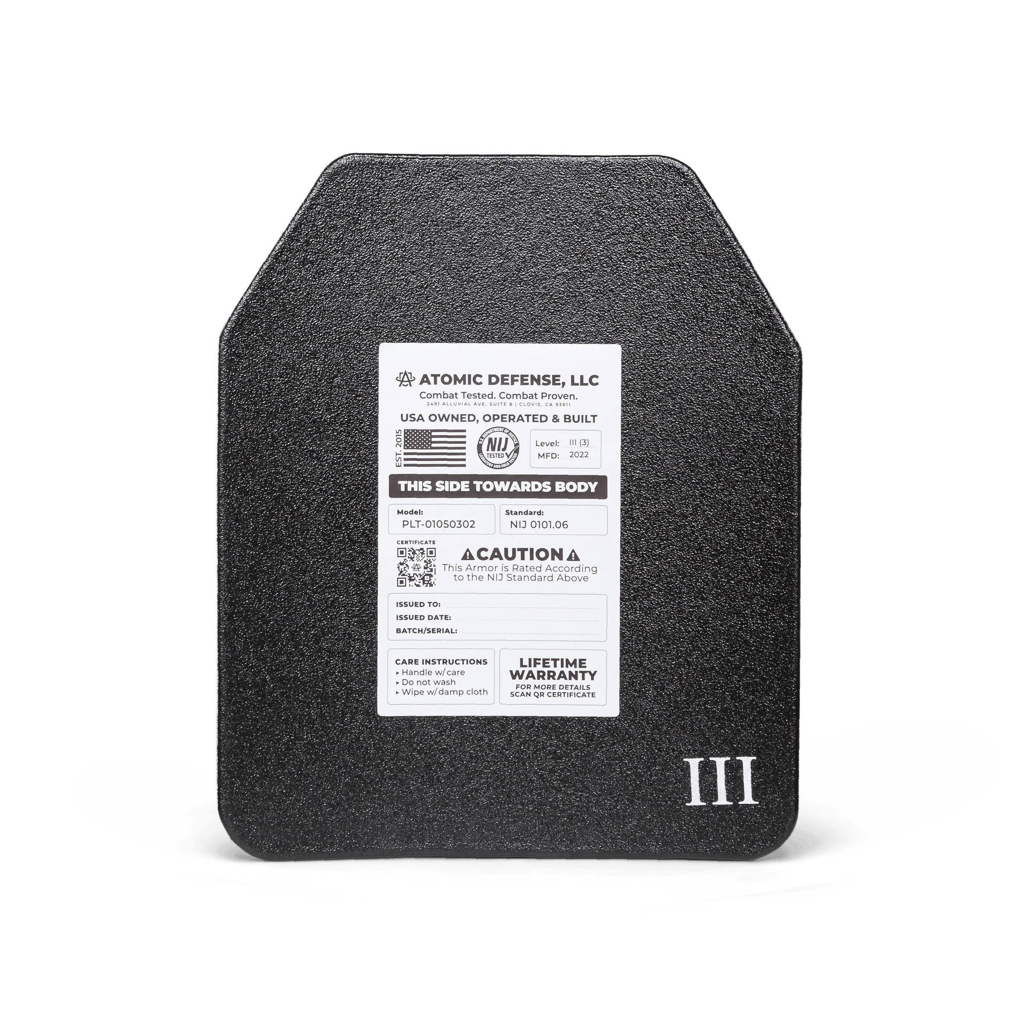 NIJ Level III+ Body Armor Plate | ESAPI | Light-weight - Image 12