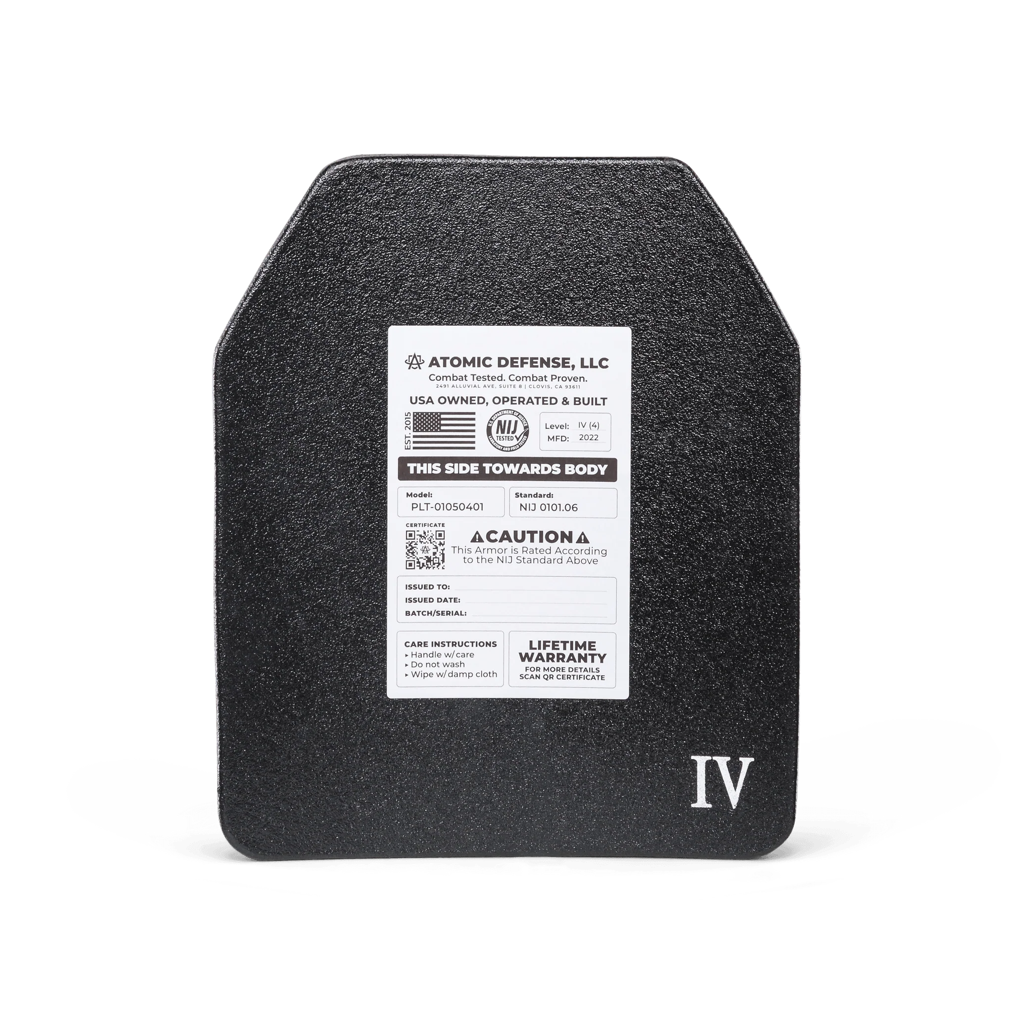 NIJ Level IV Body Armor Plate | ESAPI/XSAPI - Image 7