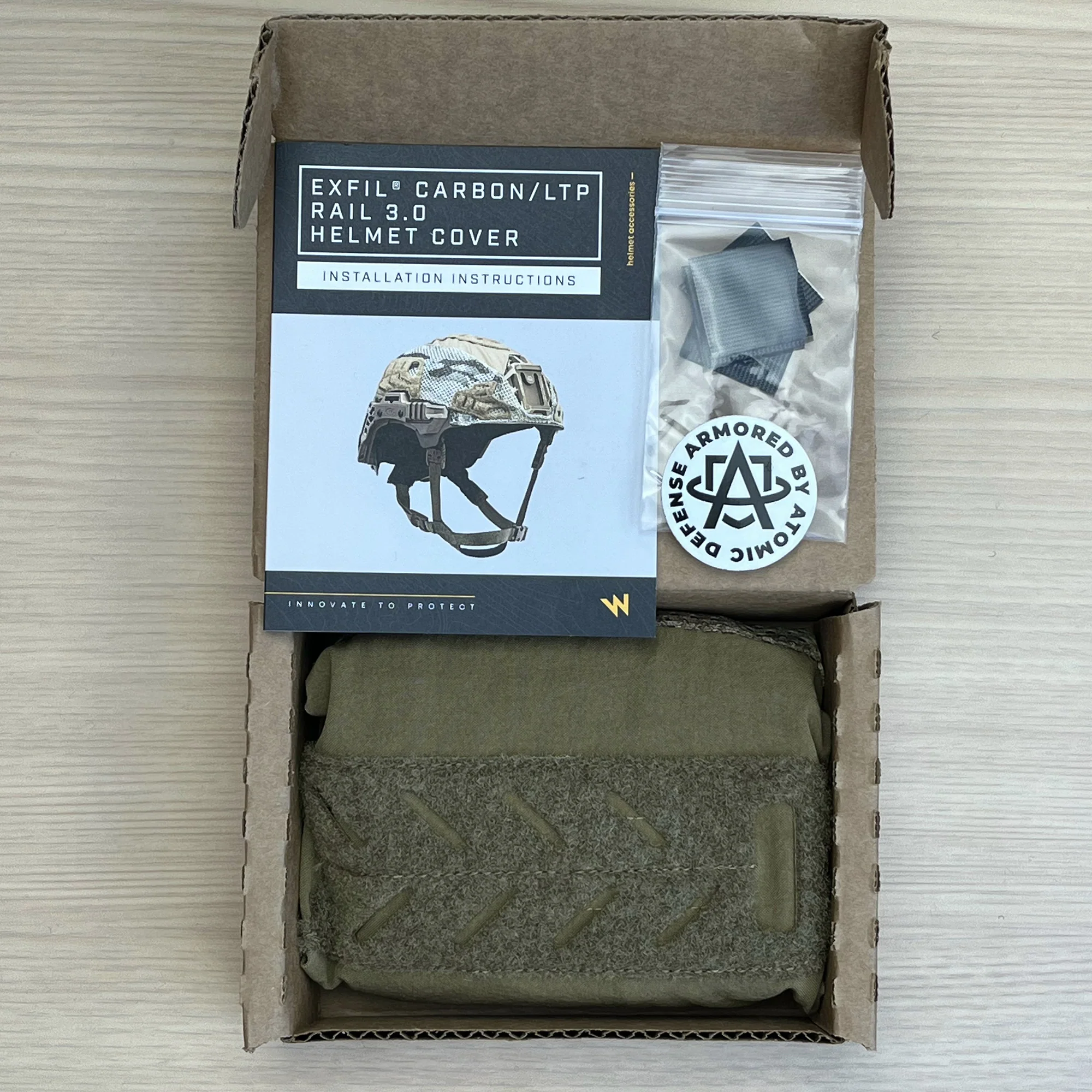 Team Wendy Exfil Carbon Helmet Cover - Image 16